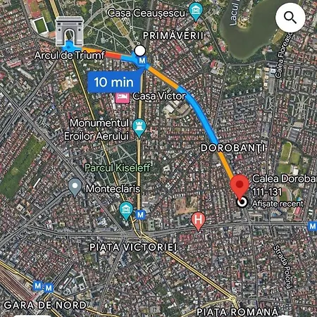 Apartament Le Petit Paris- , Dorobanti With A View Bucureşti